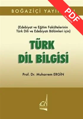 Türk Dil Bilgisi kitap kapağı