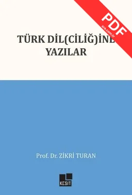 Türk Dilciliğine Yazılar kitap kapağı
