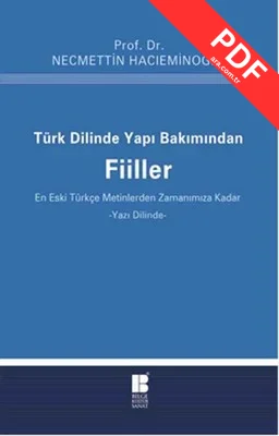 Türk Dilinde Yapı Bakımından Fiiller kitap kapağı