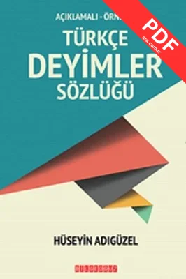 Türkçe Deyimler Sözlüğü kitap kapağı