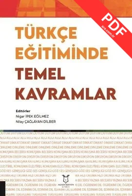 Türkçe Eğitiminde Temel Kavramlar kitap kapağı