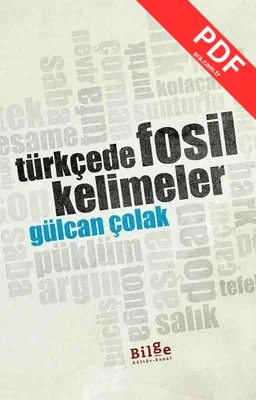 Türkçede Fosil Kelimeler kitap kapağı