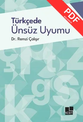 Türkçede Ünsüz Uyumu kitap kapağı