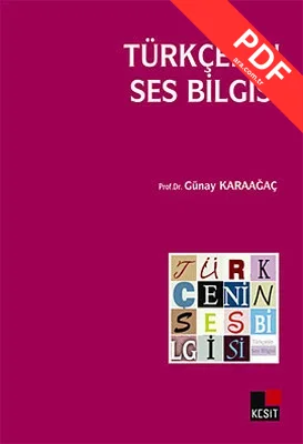 Türkçenin Ses Bilgisi kitap kapağı