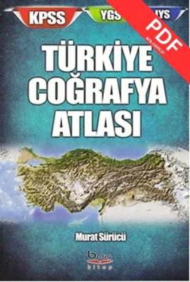 Türkiye Coğrafya Atlası - KPSS - YGS - LYS kitap kapağı