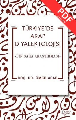 Türkiye'de Arap Diyalektolojisi - Bir Saha Araştırması kitap kapağı