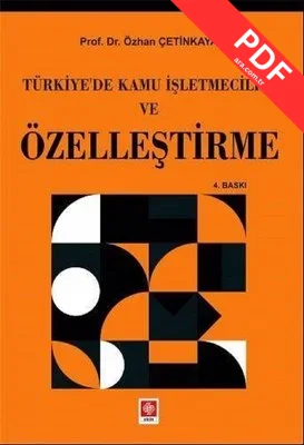 Türkiye'de Kamu İşletmeciliği ve Özelleştirme kitap kapağı