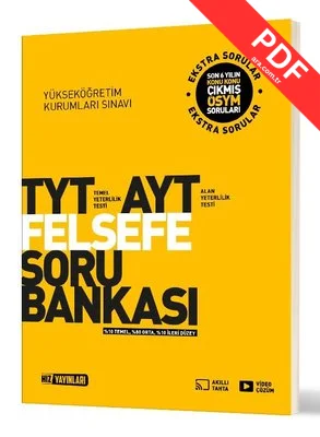 TYT - AYT Felsefe Soru Bankası kitap kapağı