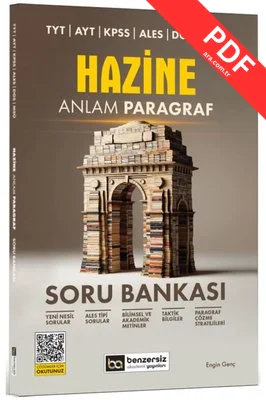 TYT AYT KPSS ALES DGS MSÜ Hazine Anlam Paragraf Soru Bankası