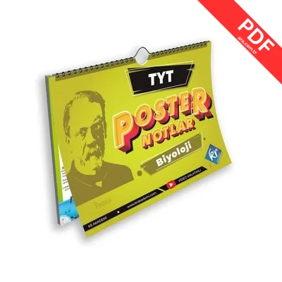 TYT Biyoloji Poster Notlar kitap kapağı