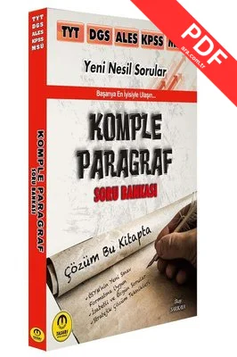 TYT DGS ALES KPSS MSÜ Komple Paragraf Soru Bankası