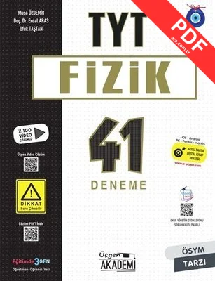 TYT Fizik 41 Deneme kitap kapağı