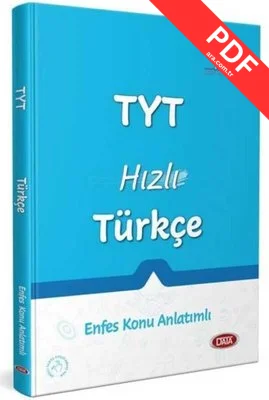 TYT Hızlı Türkçe Konu Enfes Konu Anlatımlı kitap kapağı