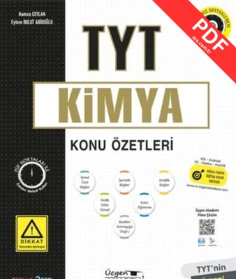 TYT Kimya Konu Özetleri kitap kapağı