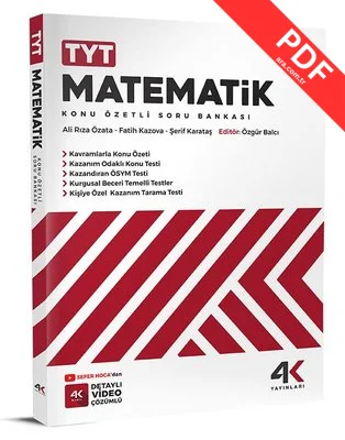 TYT Matematik Konu Özetli Soru Bankası kitap kapağı