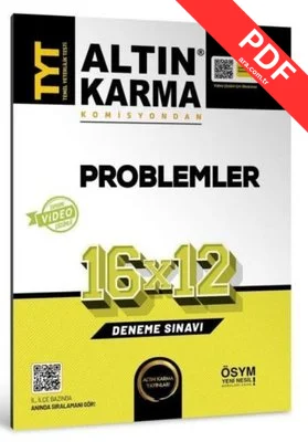 TYT Problemler 16x12 Deneme Sınavı kitap kapağı
