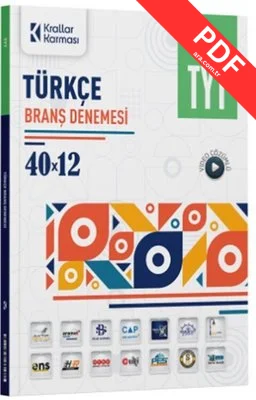 TYT Türkçe 40 X 12 Branş Denemesi kitap kapağı