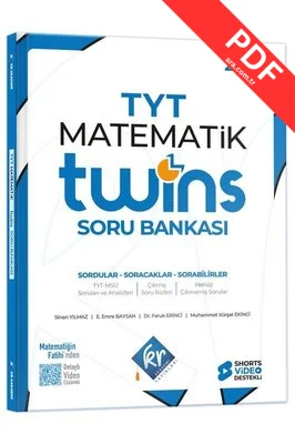 TYT Twins Matematik Soru Bankası kitap kapağı