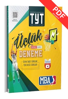 TYT Üçlük Deneme - Video Çözümlü kitap kapağı