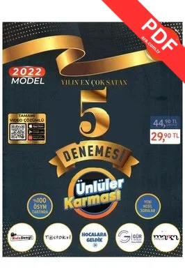 TYT 5'li Deneme kitap kapağı