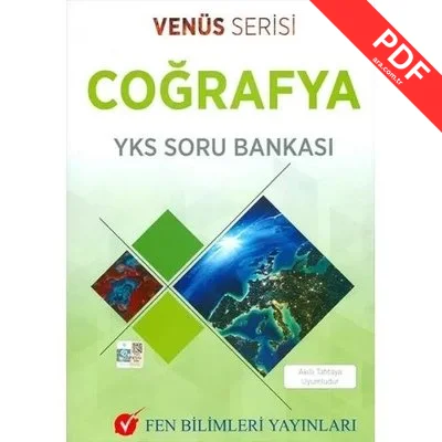 TYT AYT Coğrafya Soru Bankası Venüs Serisi kitap kapağı