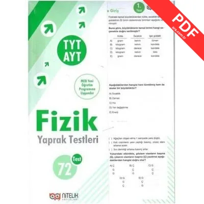 TYT - AYT Fizik Yaprak Testleri kitap kapağı