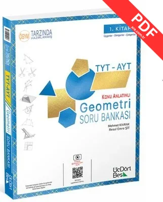TYT AYT Geometri Soru Bankası - 1.Kitap kitap kapağı
