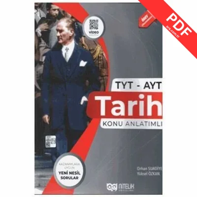 TYT - AYT Tarih Konu Özetli Yeni Nesil Soru Bankası Tamamı Video Çözümlü kitap kapağı