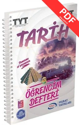 TYT AYT Tarih Öğrencim Defteri kitap kapağı