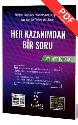 TYT AYT Türkçe Her Kazanımdan Bir Soru kitap kapağı