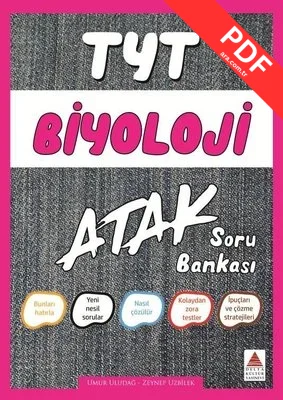 TYT Biyoloji Soru Bankası Atak kitap kapağı