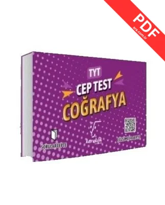 TYT Cep Test Coğrafya kitap kapağı