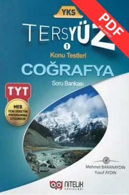 TYT Coğrafya Tersyüz Konu Testleri Soru Bankası kitap kapağı