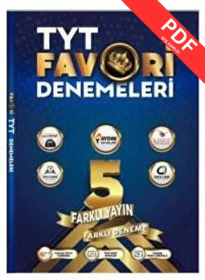 TYT Favori Denemeleri (5 Farklı Yayın) kitap kapağı