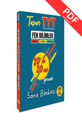 TYT Fen Bilimleri 20 de 20 Net Soru Bankası kitap kapağı