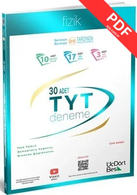 TYT Fizik 30 Deneme kitap kapağı