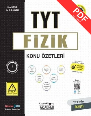 TYT Fizik Konu Özetleri kitap kapağı