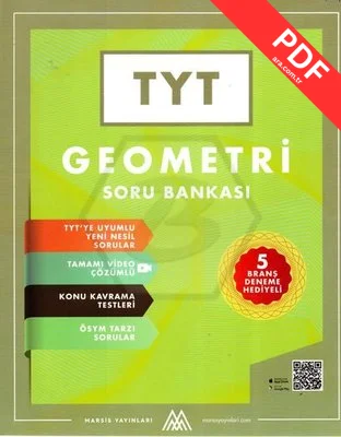 TYT Geometri Soru Bankası kitap kapağı