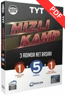 TYT Hızlı Kamp 3 Adımda Net Başarı kitap kapağı