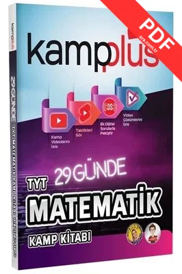 TYT Kampplus 29 Günde Matematik Kampı kitap kapağı