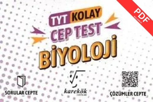 TYT Kolay Biyoloji Cep Test kitap kapağı