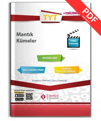 TYT Mantık ve Kümeler kitap kapağı