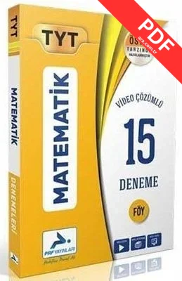 TYT Matematik 15 Deneme kitap kapağı