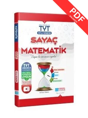 TYT Matematik Sayaç 10lu Deneme - Video Çözümlü kitap kapağı