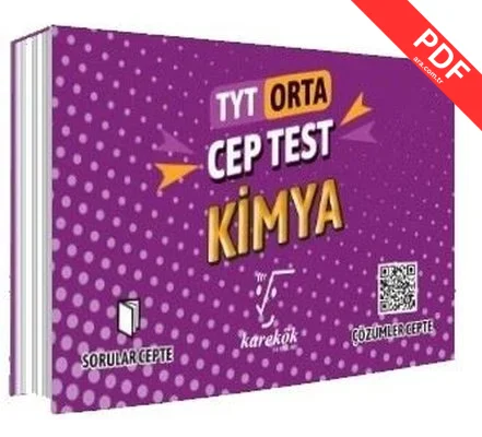 TYT Orta Kimya Cep Test kitap kapağı
