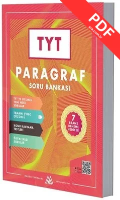 TYT Paragraf Soru Bankası kitap kapağı