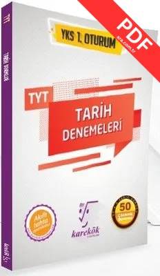 TYT Tarih Denemeleri 1.Oturum kitap kapağı