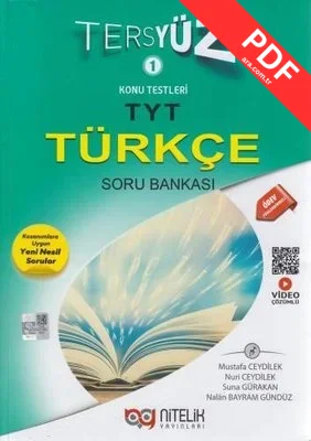 TYT Türkçe Tersyüz Soru Bankası kitap kapağı