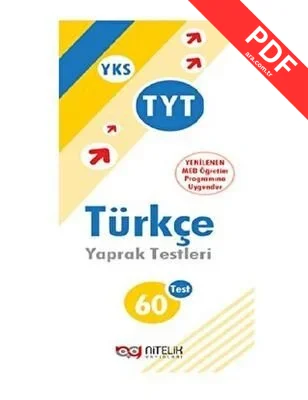 TYT Türkçe Yaprak Testleri kitap kapağı
