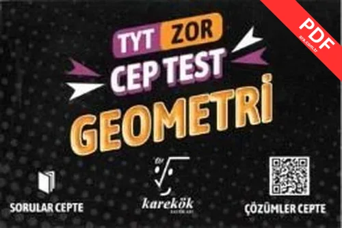 TYT Zor Geometri Cep Test kitap kapağı